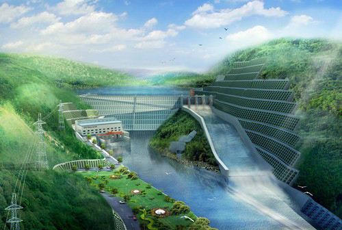 齐齐哈尔老挝南塔河1号水电站项目